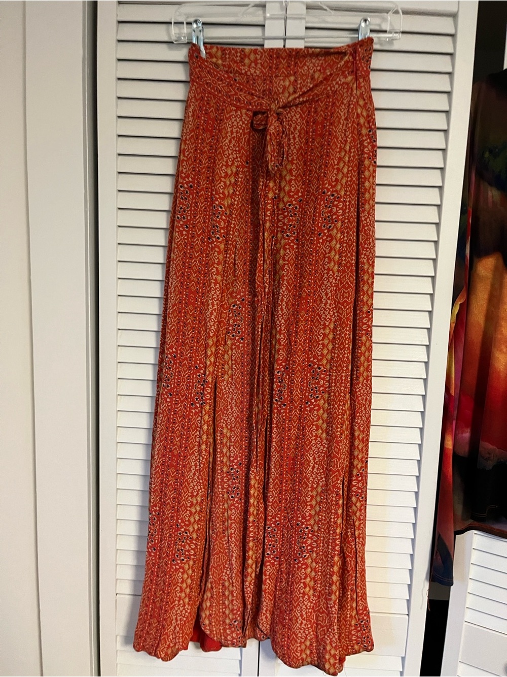 Free People Maxi Skirt Double Slit Sz 0